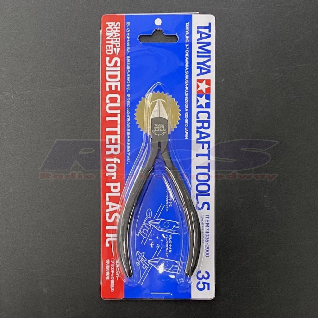 TAMIYA 74035 Sharp Pointed Side Cutter - For Plastic