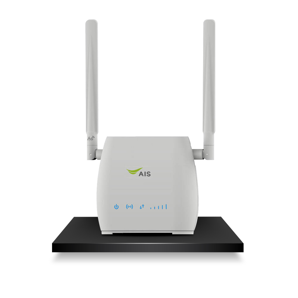 Home WiFi รุ่น RU S10 Ais 4G Hi-Speed LTE เครื่องกระจายสัญญาณไวไฟ ใส่ซิมได้ทุกระบบ ออกใบกำกับภาษีได้