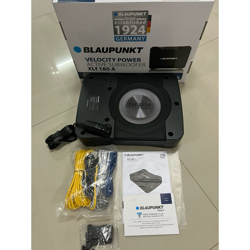 4995บาท blaupunkt รุ่น XLF180A Subbox 8”ติดรถยนต์ ค่ายเยอรมัน