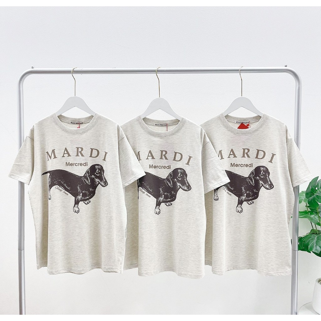 Mardi Ddanji Tshirt (Oatmeal/Taupe)