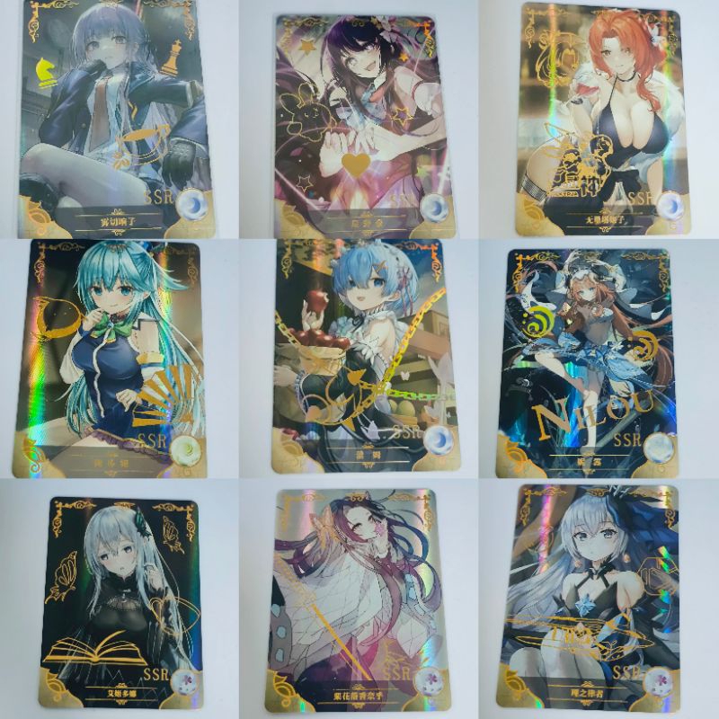 [ รวม SSR ] การ์ดอนิเมะ Goddess Story สะท้อนแสง Card Anime ระดับ SSR 3