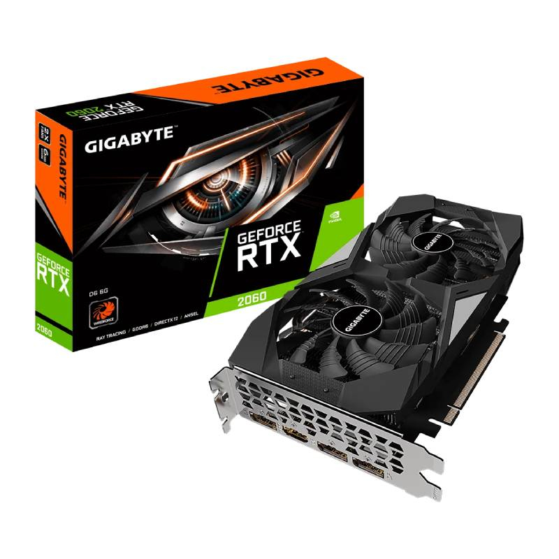 GIGABYTE RTX 2060 6GB DDR6 192 bit