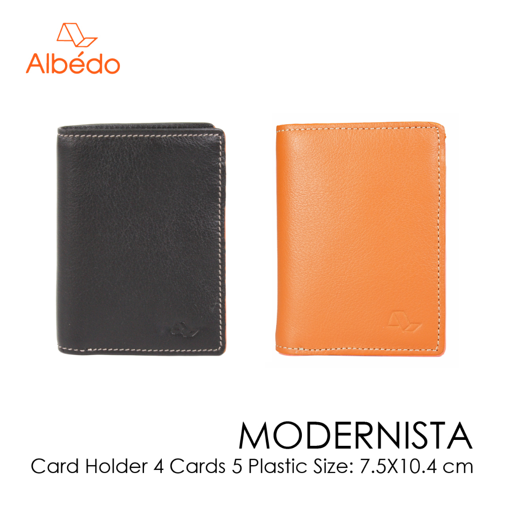 [Albedo] MODERNISTA CARD HOLDER 4 CARD 5 PLASTIE SLOT กระเป๋าใส่บัตร รุ่น MODERNISTA - MO01799/MO01774