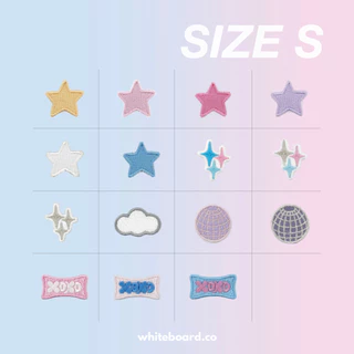 Whiteboard.co Patch for Phone Case - Size S แพทช์ตุ๊กตาติดตกแต่ง (ซื้อผ่าน Shopee Video ลด 30%)