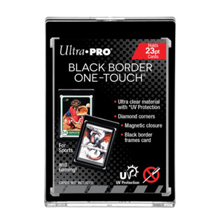 Ultra PRO 23PT Black Border UV ONE-TOUCH Magnetic Holder