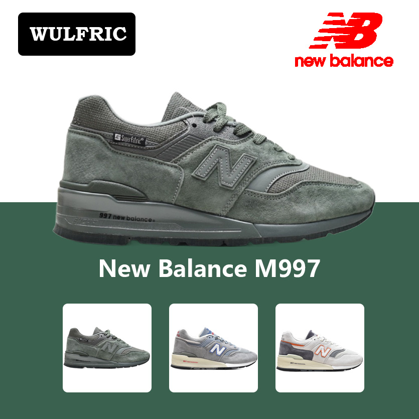 [ส่งฟรี]New Balance M997 GREEN รองเท้ากีฬา สําหรับผู้ชายและผู้หญิง