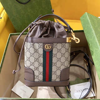 พรี​ ราคา6500 Gucci Ophidia 752583 กระเป๋าสะพายข้าง กระเป๋าสะพาย18*16*5cm