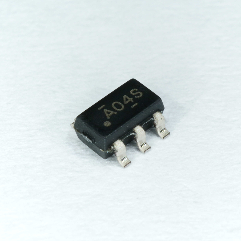 SN74AHC1G04DBVT A04S IC ชิพ SMD Single Inverter Gate ยี่ห้อ Texas Instruments