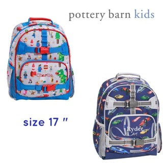 กระเป๋าเป้เด็ก ลาย Hot wheels จาก 🇺🇸 : Pottery Barn Kid Hot Wheels Mackenzie Backpack