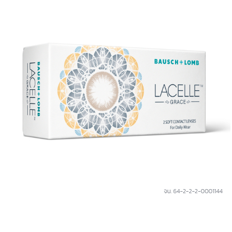 💰ใช้โค้ดเงินคืน 15%ได้ ราคาถูกกว่า💰 Bausch&Lomb LACELLE GRACE คอนแทคเลนส์สี รายเดือน 1 คู่