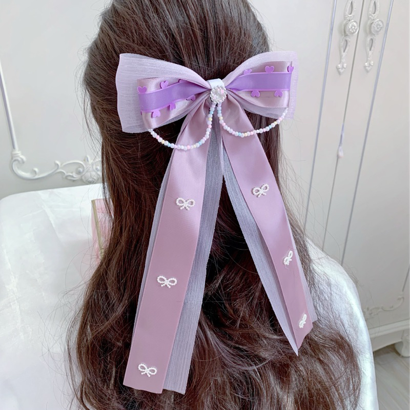 โบว์ติดผม โบว์ผูกผม กิ๊ฟติดผม  พร้อมส่ง