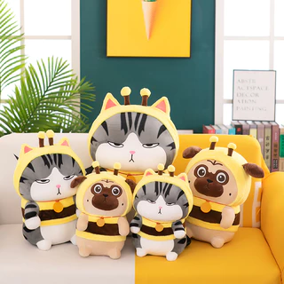ตุ๊กตาแมวจักรพรรดิ แปลงร่าง 35CM 45CM 60CMน่ากอดสุดๆ เขียนการ์ดอวยพรได้ ของขวัญวันเกิด ของขวัญวันครบรอบ