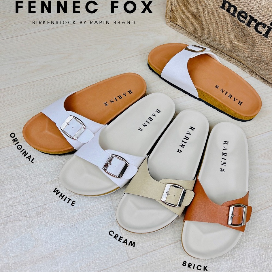 rarin [ Fennec Fox ] Sz.35 - 40 งานคุณภาพดี พื้นนิ่ม ใส่สบาย ** เท้าผอมลด 1 ไซส์ **