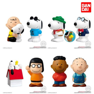 💗 พร้อมส่ง 💗  Snoopy Friends 2 Soft Vinyl Figure Peanuts Bandai / สนูปปี้ โมเดล charlie brown Pigpen ของใหม่ แท้ JAPAN