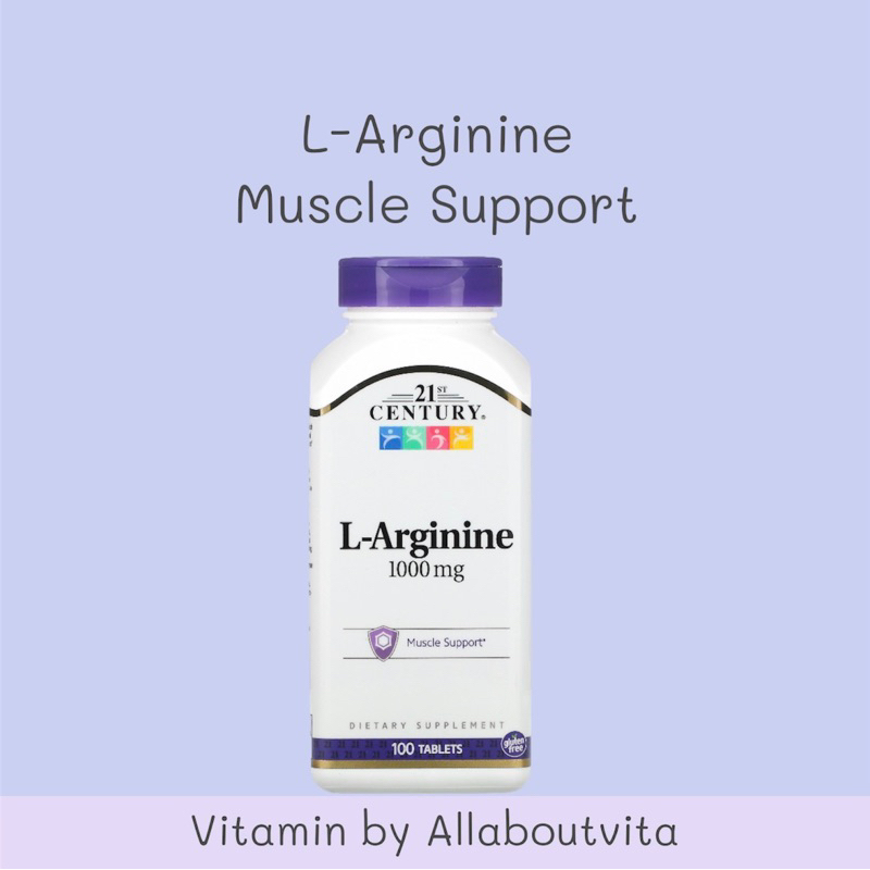 พร้อมส่ง 21st Century L-Arginine 1000 mg
