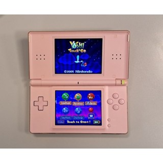 Nintendo dsl สีชมพู + R4 32G เกมส์ 7000+ เกมส์ พร้อมเล่น sn 42947