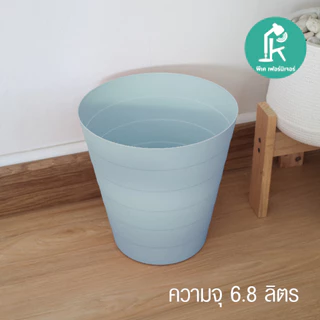 IKEA -ถังขยะทรงกลม ถังอเนกประสงค์FNISS สีขาวขนาด10 ลิตร สีฟ้า,ชมพู6.8ลิตร