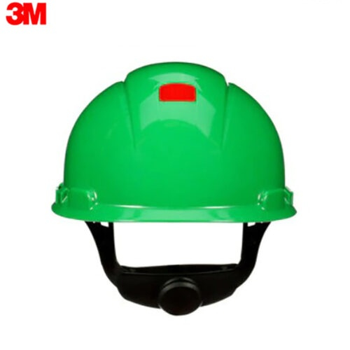 3M™H-704SFR-UV HH RAT GREEN  หมวกนิรภัย หมวกวิศวะ 3M  สีเขียวรุ่นไม่มีรูระบายอากาศ