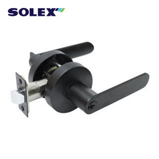 ลูกบิดห้องน้ำ SOLEX 9220 BLACK/BK ดำ