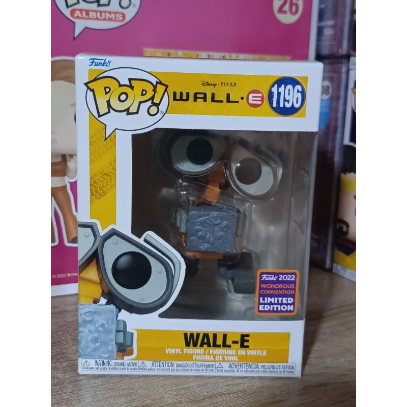 Funko Pop! : Wall-E - Wall-E with Trash Cube