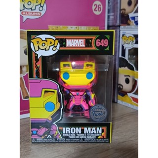 Funko Pop! : Marvel: - Iron Man Blacklight