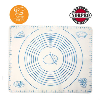 NORPRO 42 SILICONE PASTRY MAT W/MEASURES/แผ่นซิลิโคนสำหรับทำขนมพร้อมหน่วยวัด