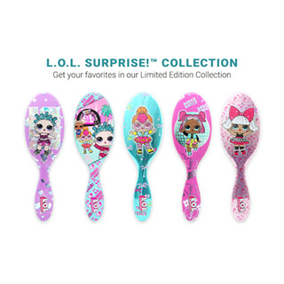 ของแท้ รุ่นลิมิเต็ด Wet Brush Lol Dolls Original Detangler Brush - Cosmic Collection