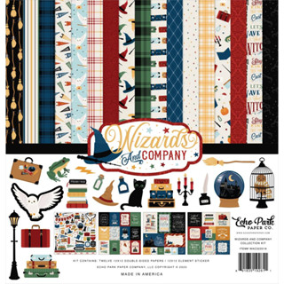 Echo Park Collection Kit 12"X12" : Wizards &amp; Company กระดาษ