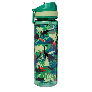 Smiggle Plastic Drink Bottle 650ML ขวดน้ำสมิกเกอร์ ลาย Dinoล้านปี พร้อมส่งในไทย