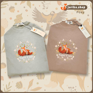 Jarikashop - เสื้อยืดลาย Foxy ( งานป้าย.. Jarika ) ( จ200 )