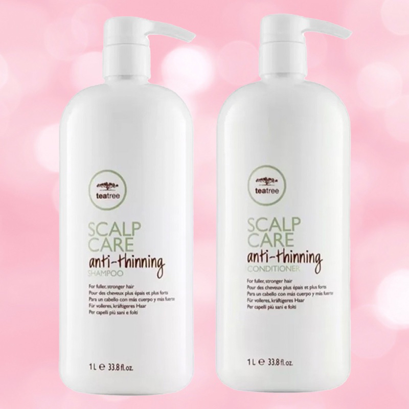 PAUL MITCHELL SCALP CARE ANTI THINNING แชมพู+ครีมนวดผม 1000 ML. ลดปัญหาผมร่วง ผมบาง