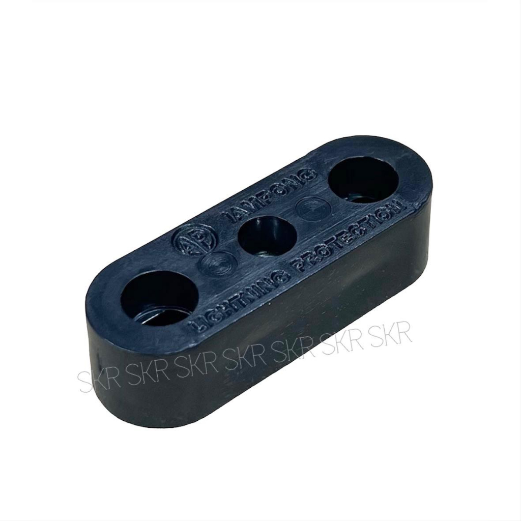 AP แคล้มรัดสายทองแดงเปลือย 25-35 Sq.mm. และ ซัพพอร์ท ( Cable Saddle Clamp ) แคล้มป์ปะกับ แคล้มจับ สายล่อฟ้า ฐานแคล้ม - รูปที่ 3