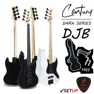 Century DJB Jazz Bass Dark Series เบสไฟฟ้า [แถมฟรี กระเป๋าใส่เบส+สายแจ็ค]