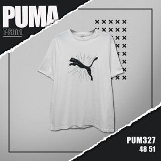 เสื้อยืด Puma (รหัส 327) ผ้านิ่มใส่สบาย ระบายอากาศดี ใส่ได้ทั้งชายและหญิง