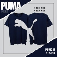 เสื้อยืด Puma (รหัส 217) ผ้านิ่มใส่สบาย ระบายอากาศดี ใส่ได้ทั้งชายและหญิง ผ้าคอตตอน 100%