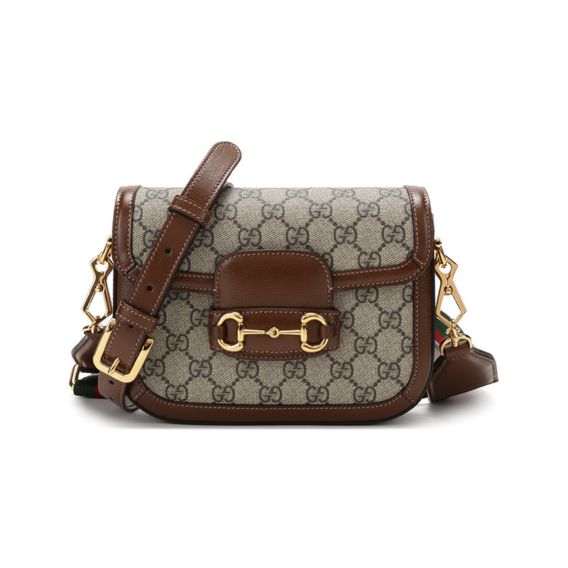 Gucci/ Canvas Leather Mini Bag/กระเป๋าสะพาย/กระเป๋าสะพาย/ของแท้ 100%