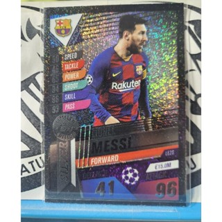 การ์ด Topps : Match Attax : UCL Silver Limited Edition