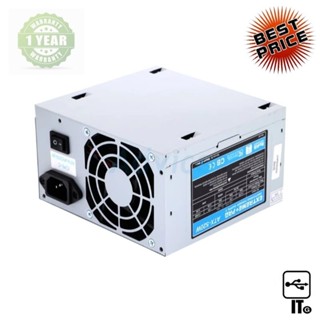 POWER SUPPLY 520W TSUNAMI EXTREME+PRO ประกัน 1Y พาวเวอร์ซัพพลาย อุปกรณ์จ่ายไฟ