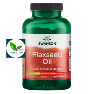 Swanson EFAs Flaxseed Oil (OmegaTru) 1,000 mg / 200 Sgels