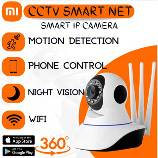 🔥กล้องวงจรปิด🔥 Xiaomi // Smart net 4MP กล้องวงจรปิดไร้สาย Color Full HD ​4ล้านพิกเซล​ CCTV WiFiอินฟาเรด กล้องไร้สาย