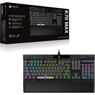 Corsair K70 MAX RGB Magnetic [US] MGX Switches Mechanical Gaming Keyboard CH-910961G-NA