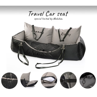 Mahdum Travel Dog CarSeat คาร์ซีทสุนัขกันน้ำสำหรับเบาะหลัง