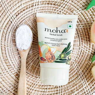 Moha Herbal Scrub สครับหน้าโมฮา ขนาด 100 ml.