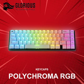 คีย์แคป Glorious Polychroma RGB Keycaps (ภาษาอังกฤษ)