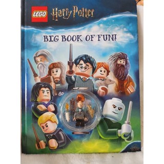 Harry potter big book of fun +minifig Lego พร้อมมินิฟิกเลโก