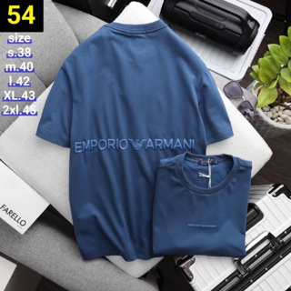 emporio armani เสื้อยืดแขนสั้น