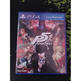 แผ่นแท้ Ps4 Persona 5 มือ2