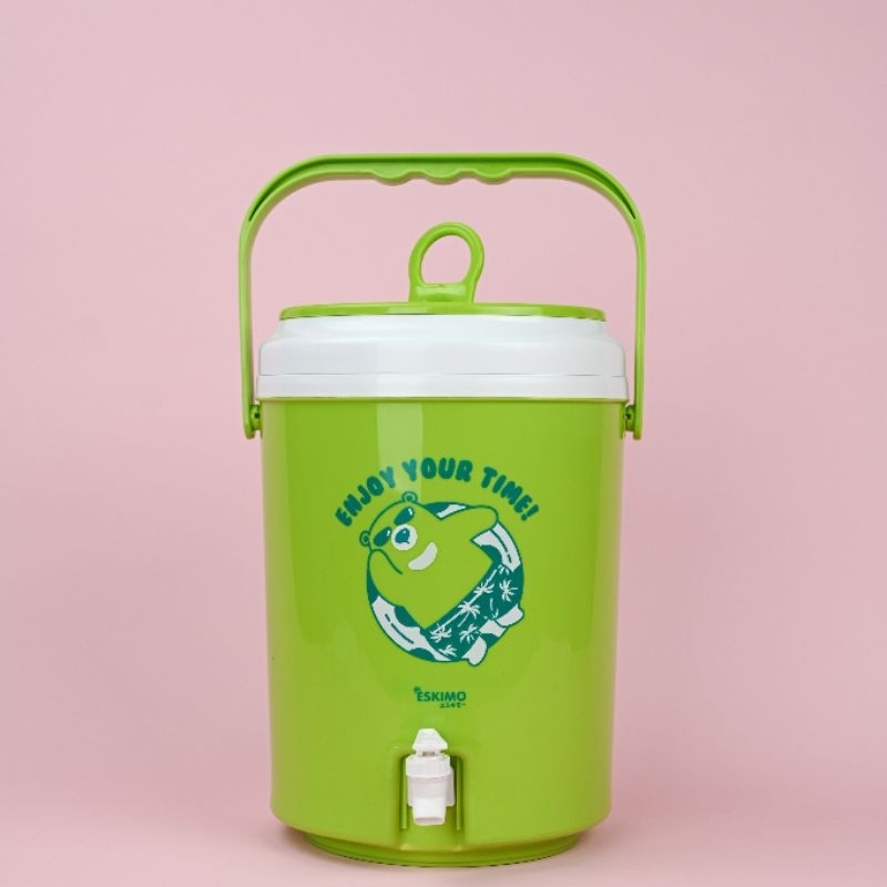 Eskimo กระติกน้ำ กระติกน้ำเก็บความเย็น มีก็อก 11L เก็บเย็นนาน 12 ชม. มีหูหิ้ว