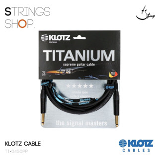 สายเคเบิ้ล KOTZ CABLE TITANIUM SUPREME GUITAR CABLE - 4.5M (TI-0450PP,TI-0450PR)