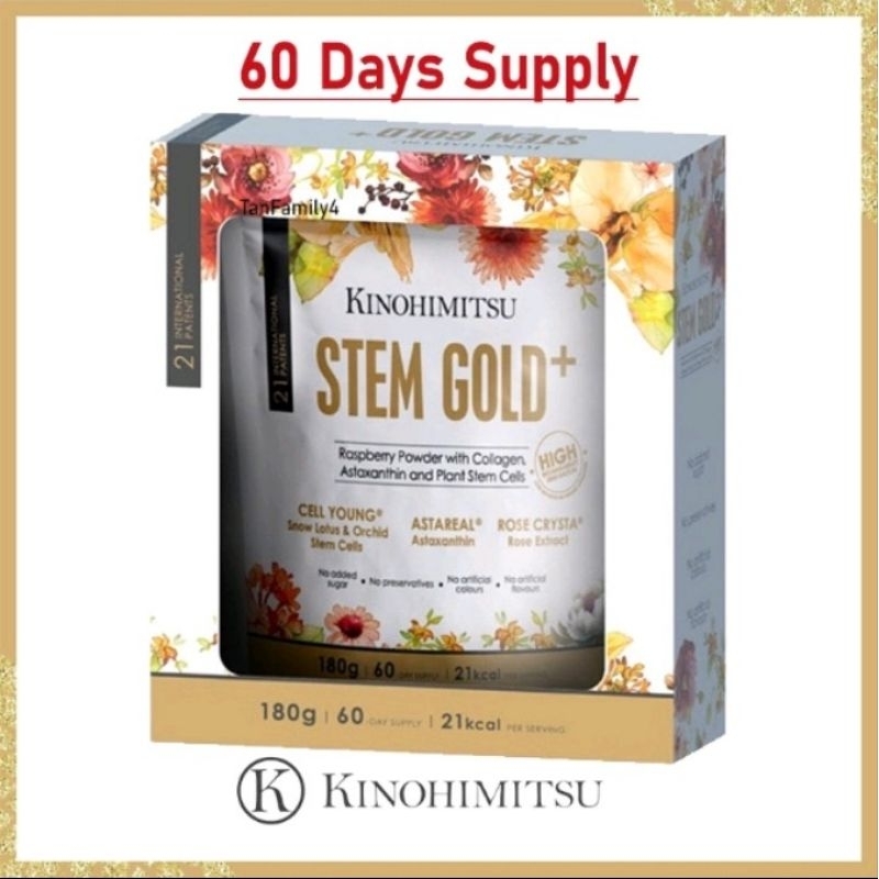 Kinohimitsu Stem Gold Drink (60 days) Halal